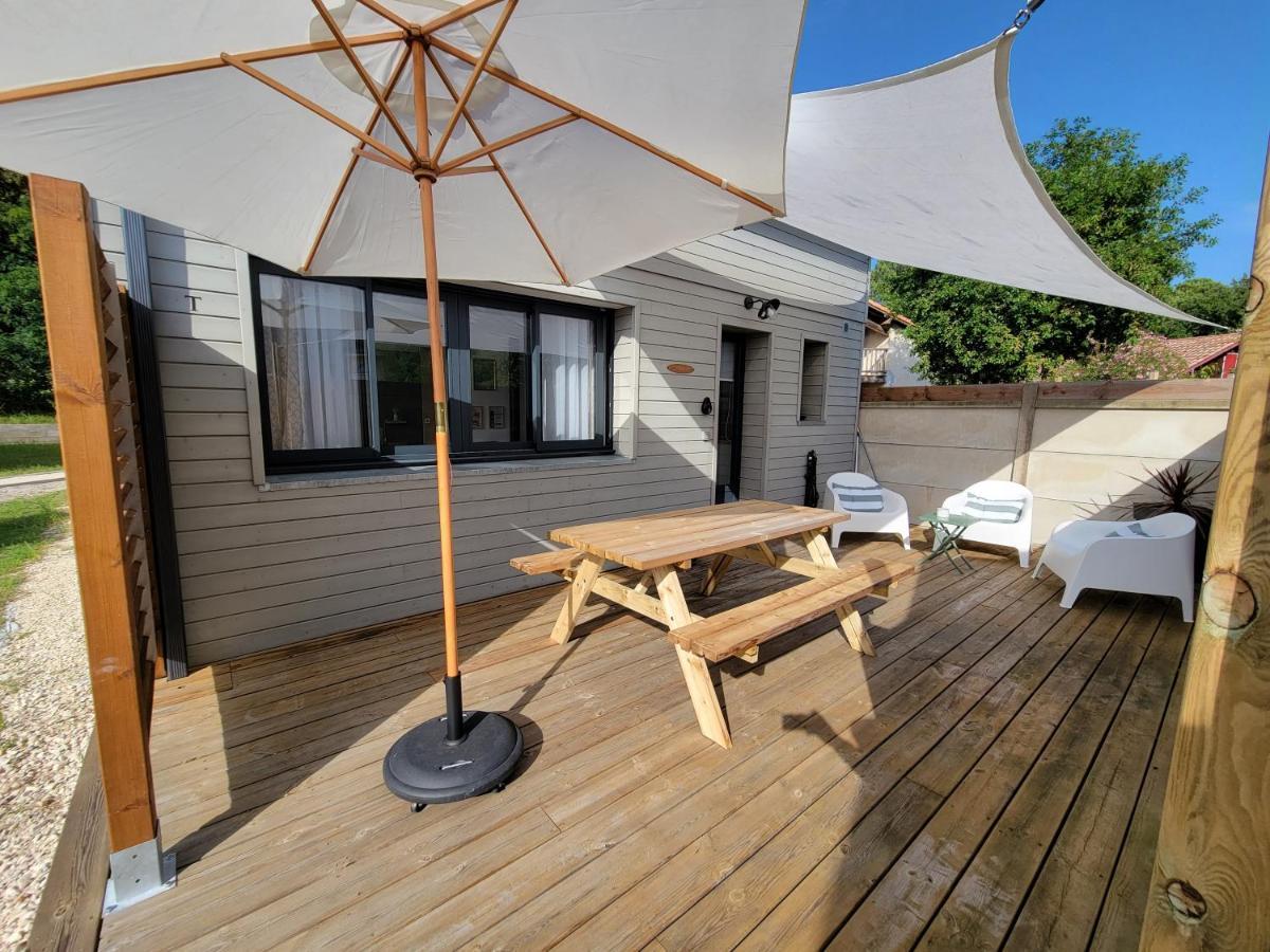 Les Cabanes De L'Airial Ecume Andernos-les-Bains ภายนอก รูปภาพ